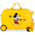 Valise Enfant Disney Abs Rolling 4W.(2 Multi.) 45Cm. Mickey 3D Ocre Jaune