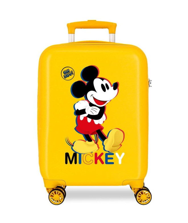 Trolley Disney Abs Valise 50 Cm.4R Mickey 3D...