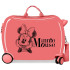 Valise Enfant Disney Abs Rolling Suitcase 4W.(2 Multid.) Minnie In Love Pink