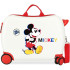 Valise Enfant Valise à roulettes Disney Abs 4W.(2 Multid.) Mickey 3D Blanc