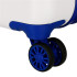 Trolley Disney Abs Suitcase 50 Cm.4R Cars Trip White
