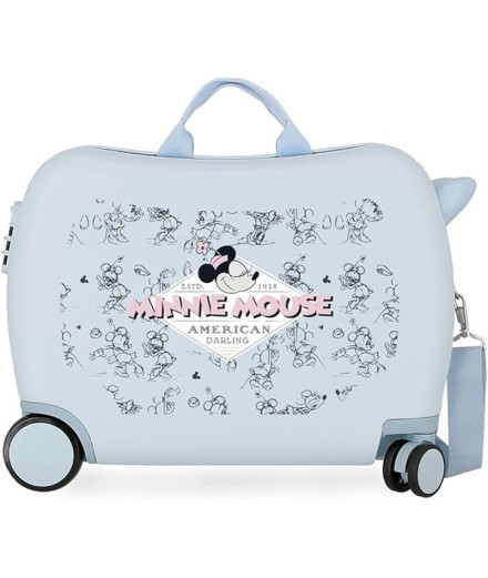 Valise Enfant Disney Abs Rolling 4W.(2 Multi) Minnie...