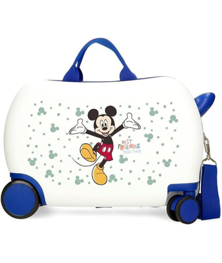 Valise Enfant Disney Abs Rolling 4W. 45Cm. Mickey Best...