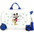 Valise Enfant Disney Abs Rolling 4W. 45Cm. Mickey Best Friend Together Blanc