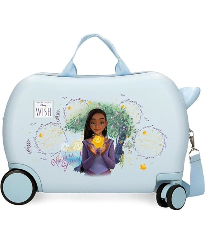 Valise Enfant Disney Abs Rolling 4W.(2 Multi.)...