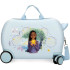 Valise Enfant Disney Abs Rolling 4W.(2 Multi.) 45Cm. Wish- Watch Us Shine Blue