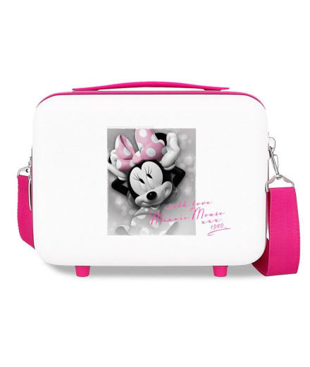 Trousse Disney Adapt. Vanity Case Abs. Minnie Style White