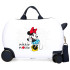 Valise Enfant Disney Abs Rolling 4W.(2 Multi.) 45Cm. Minnie Magic White