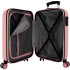 Set Disney Abs Luggage Trolley 2/ 55-68Cm.4W. Minnie & Mickey Paris Nude Pink