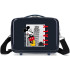 Trousse Disney Adapt. Vanity Case Abs. Mickey Italie Bleu marine