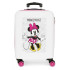 Trolley Disney Abs Valise 55Cm.4R.Minnie Enjoy The Day Blanc