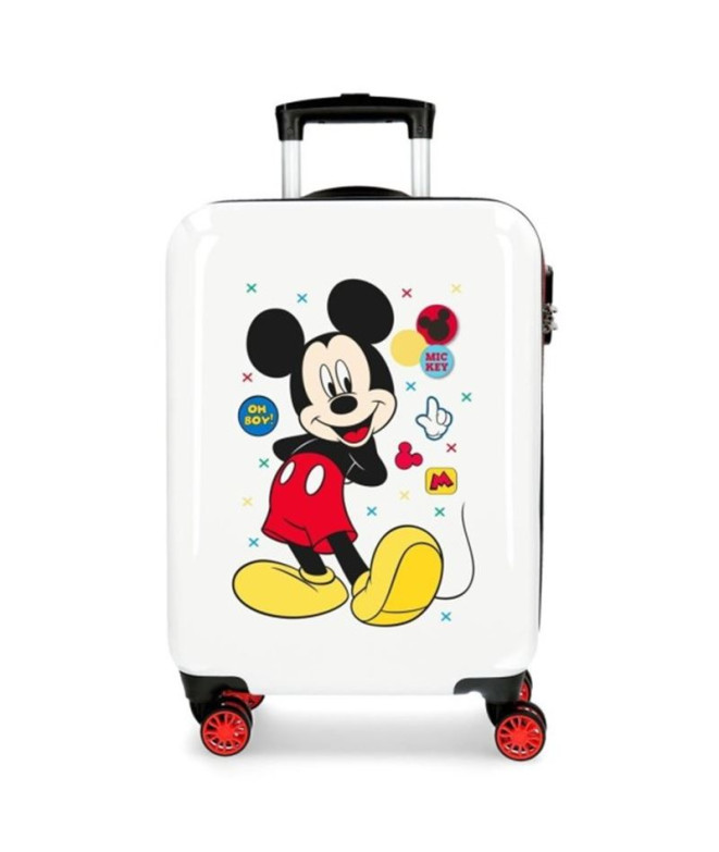 Trolley Disney Abs Valise 55Cm.4W.Mickey Enjoy...