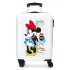 Trolley Disney Abs Valise 55Cm.4W.Minnie Enjoy The Day Dots White