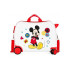 Valise Enfant Disney Abs Rolling 4W.Mickey Enjoy The Day Oh Boy White