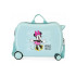 Valise Enfant Disney Abs Rolling 4W.(2 Multid.)Minnie Enjoy The Day Turquoise