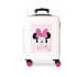 Trolley Disney Abs 55Cm.4W.Mickey & Minnie Bagage Signe De Minnie Blanc