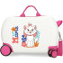 Valise Enfant Disney Abs Rolling 4W. 45Cm. Aristocats Marie In White
