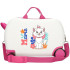 Valise Enfant Disney Abs Rolling 4W. 45Cm. Aristocats Marie In White