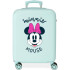 Trolley Disney Abs Valise 55Cm.4W. Minnie Smile Bleu