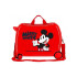 Valise Enfant Disney Abs Rolling 4W.(2 Multid.) Mickey Mouse Fashion Rouge