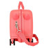 Valise Enfant Disney Abs Rolling 4W.(2 Multi.) 45Cm. Minnie Loving Life Coral