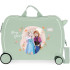 Valise Enfant Disney Abs Rolling 4W.(2 Multid.) Frozen Strong Spirit Vert