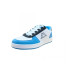 Chaussures Kappa Enfant Malone Blanc/Noir/Bleu Lt