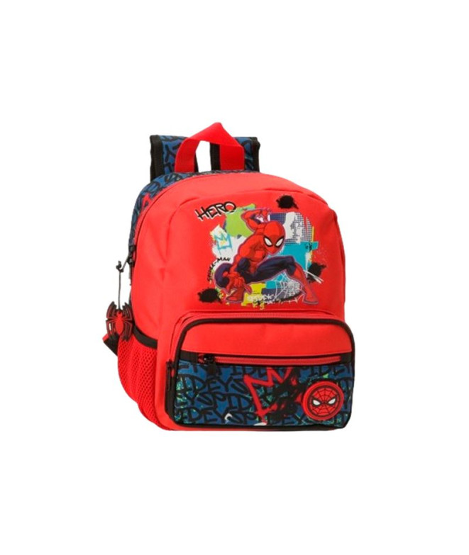 Sac à dos Marvel Adap. 28Cm. Spiderman Rouge...
