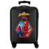 Valise Marvel Abs 55Cm.4R.Spiderman Geo Black Black