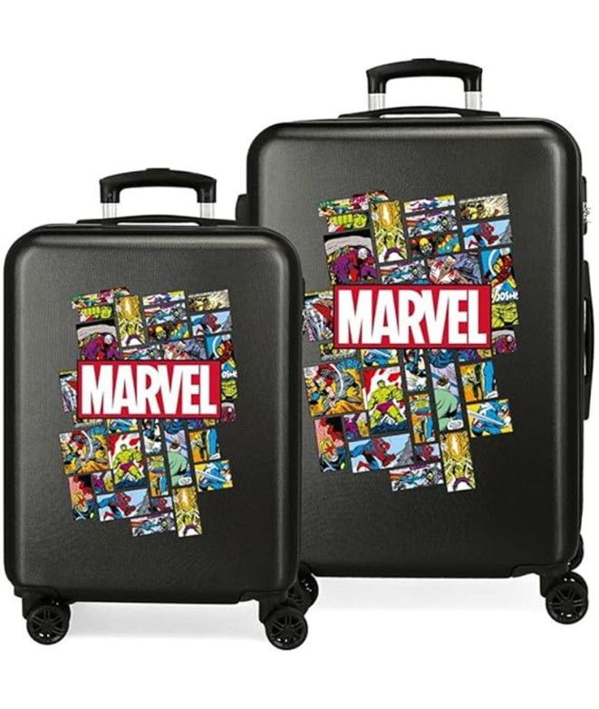 SetValise 2/ Marvel Abs 55-68Cm.4R.Marvel Comic...