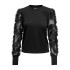 Sweat Only Jdyfairview L/S Femme Noir