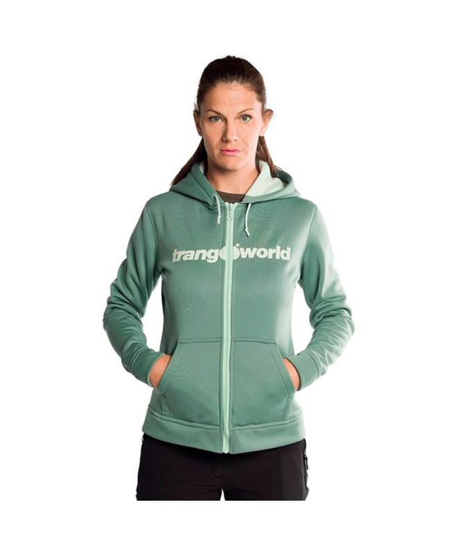 Veste Trangoworld Femme Feuille de Liena/Menthe...