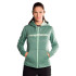 Veste Trangoworld Femme Feuille de Liena/Menthe verte