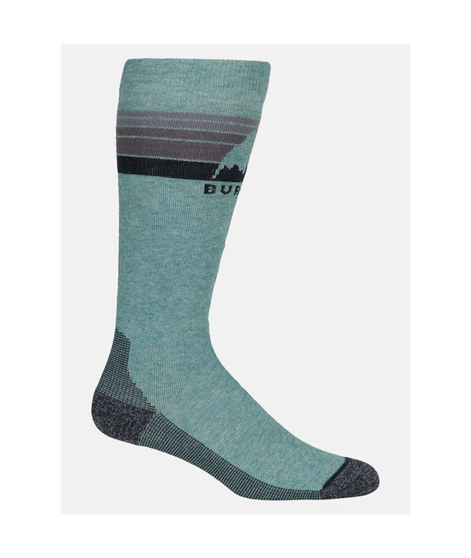 Chaussettes Femme Burton Emblem Midweight Vert...