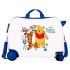 Valise Enfant Disney Abs Rolling 4W.(2 Multid.) Winnie & Tigger Blanc