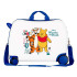 Valise Enfant Disney Abs Rolling 4W.(2 Multid.) Winnie & Tigger Blanc