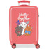 Trolley Disney Abs Suitcase 55Cm.4W Aristocats Better Together Coral Red