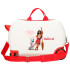 Valise Enfant Disney Abs 4R.(2 Multi.) 45Cm. Vaiana et ses amis blanc
