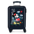 Trolley Disney Abs Valise 55Cm 4W Autour du Monde Paris Bleu Marine