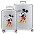 Set Chariot à bagages Disney Abs 2/ 55-70Cm.4W.Disney 100 - Joyful Mickey Grey
