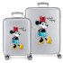 Set Chariot à bagages Disney Abs 2/ 55-70Cm.4W.Disney 100 - Joyful Minnie Grey