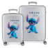 Set Chariot à bagages Disney Abs 2/ 55-70Cm.4W.Disney 100 - Piqûre grise