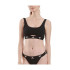Femme Adidas Active Comfort Cotton Bra Noir