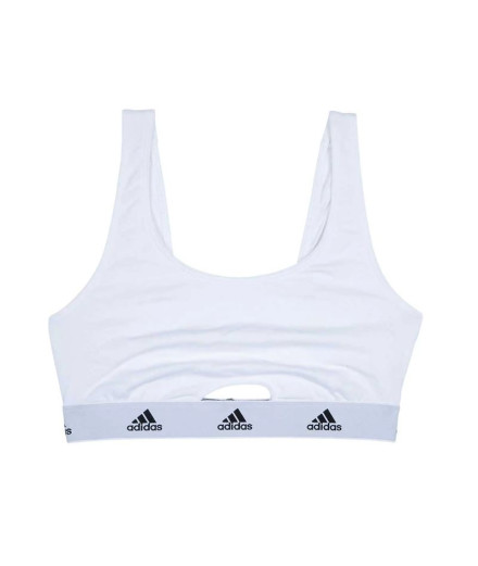 Femme Adidas Active Comfort Cotton Bra White
