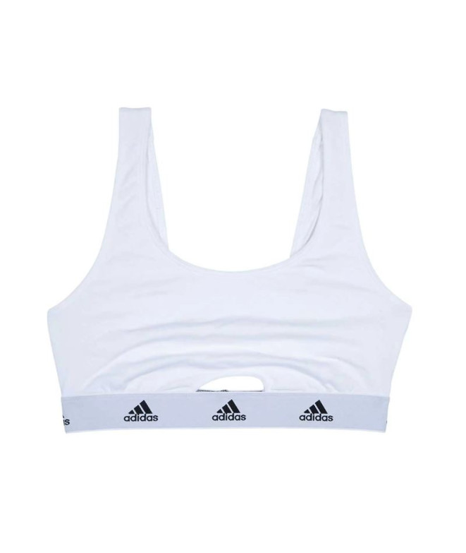 Femme Adidas Active Comfort Cotton Bra White