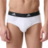 Slip Homme Slip Adidas Active Flex Cotton Noir/Gris/Blanc Pack