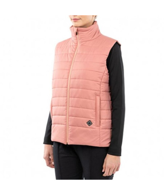 Gilet Femme Alphadventure Leduk Mineral Rose