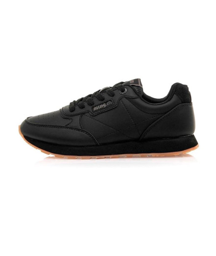 Chaussures Femme Mustang Joggo Bulle Noir / Plité