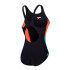 Maillot de bain Natation Speedo Femme de Colourblock 2.0 Noir/ Rouge/
