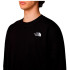 Sweat Montagne The North Face by Essential Relaxed Crew Tnf Black Homme